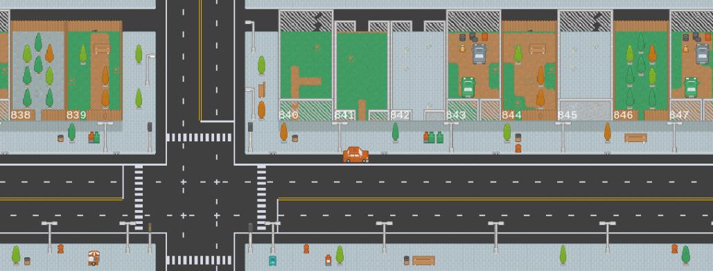 Pumpopoly in-game view