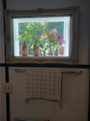 Custom Picture Frame Window Flower Box by Michaelson Williams