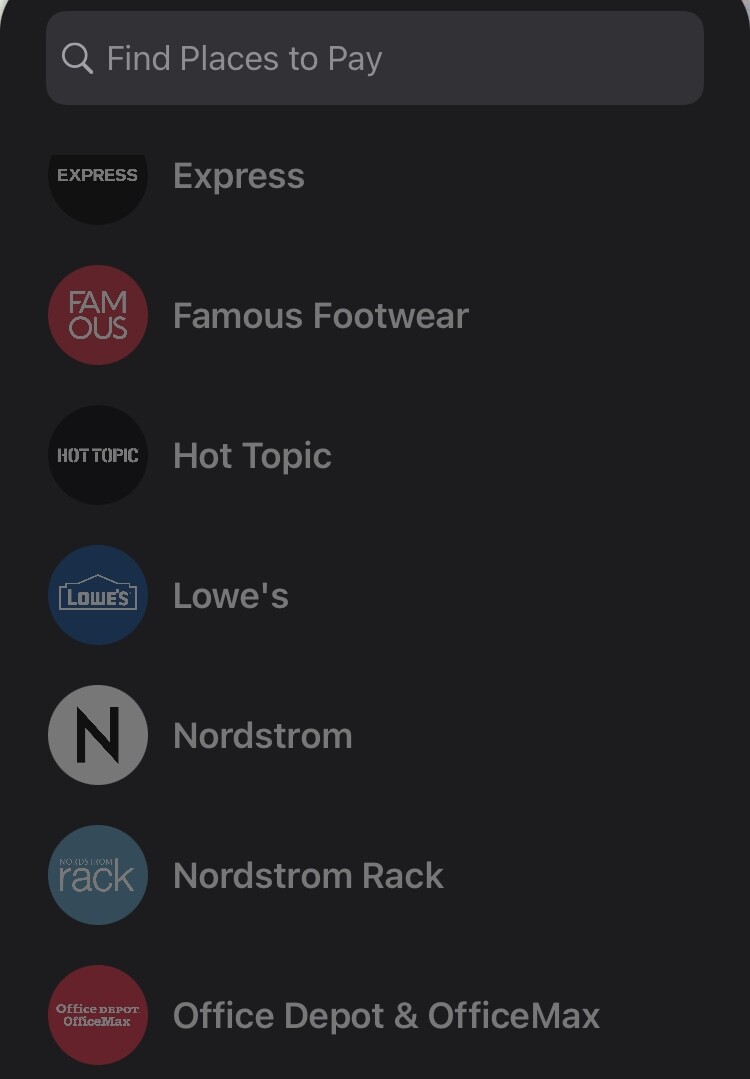 SPEDN retailers