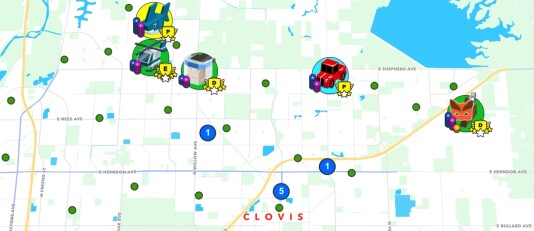 Clovis, California in Upland