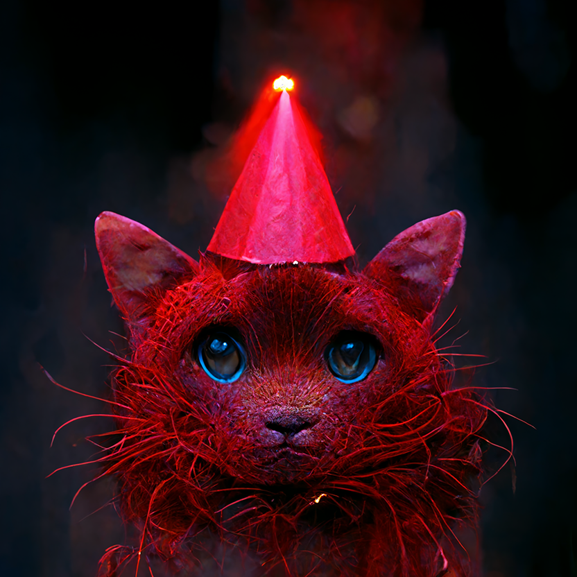 Cats with Party Hats