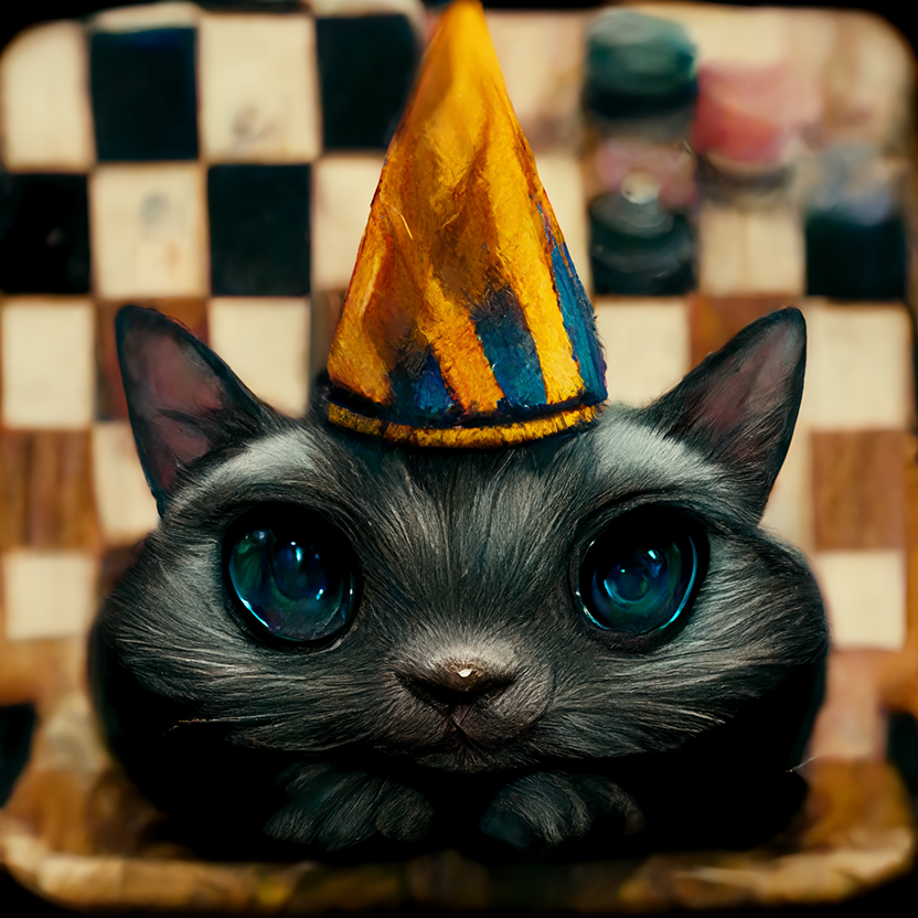 Cats with Party Hats