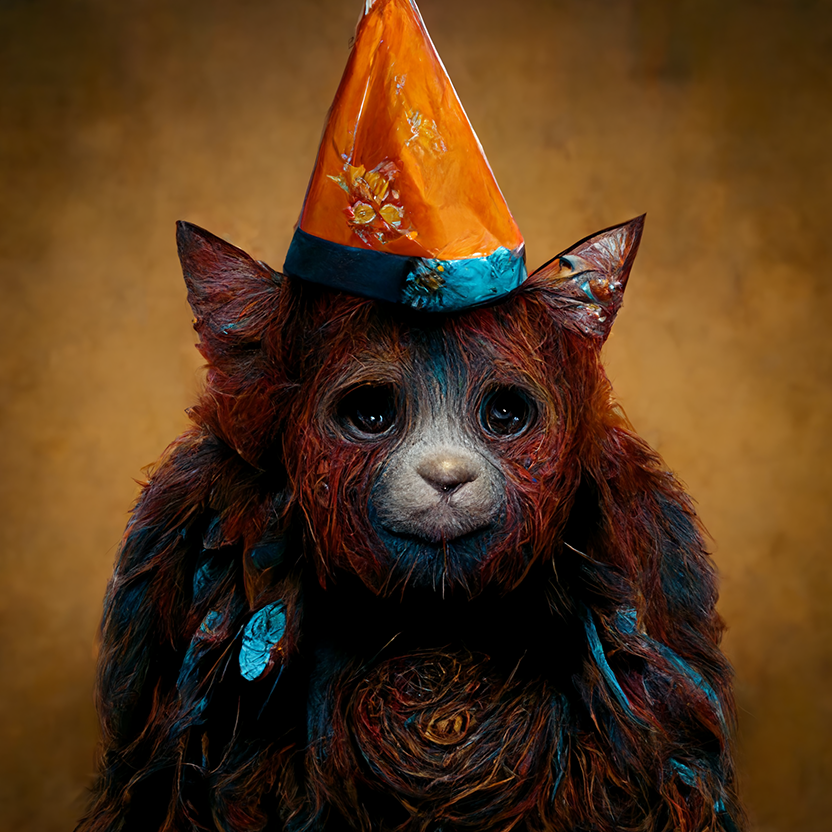 Cats with Party Hats
