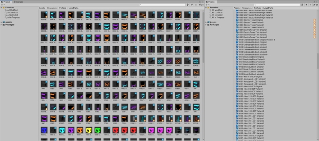 Unity prefabs with numbered ID's