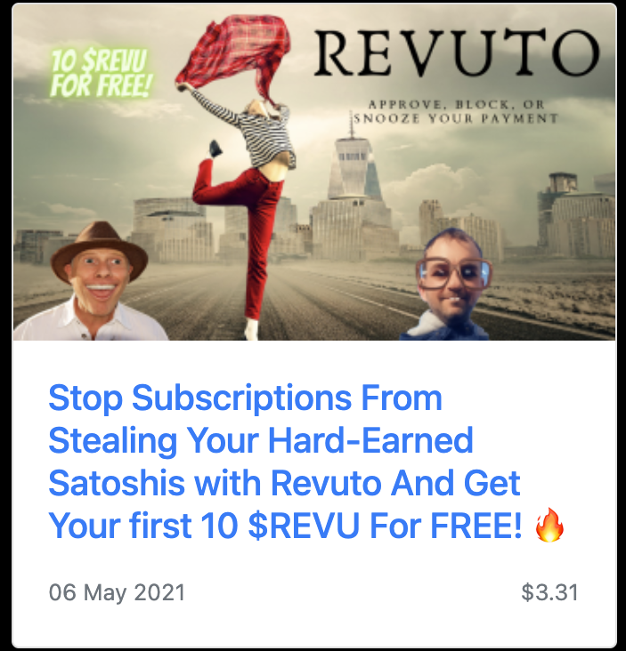 REVUTO post