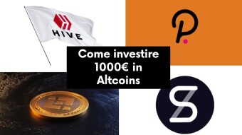 Come investiremmo 1000€ in Altcoins
