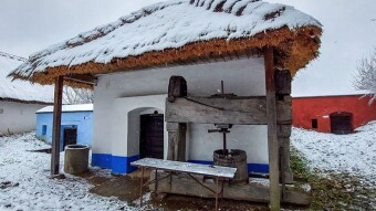 Strážnice open-air museum, Southeastern Moravia museum. Central Europe, Czech Republic