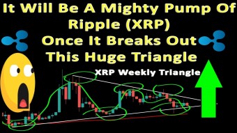 It Will Be A Mighty Pump Of Ripple (XRP) Once It Breaks Out This Huge Triangle