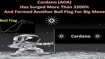 Cardano (ADA) Has Surged More Than 3200% And Formed Another Bull Flag For Big Move