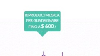 Ascolta la tua musica preferita e guadagna sempre