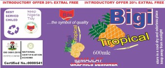 My professional design for Bigi Tropica