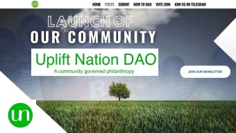 Uplift Nation Community Launch @UpliftDAO.com