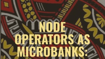 Curbing Inflation: Node Operators as MicroBanks