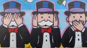 STREET ART #14 - MONOPOLY