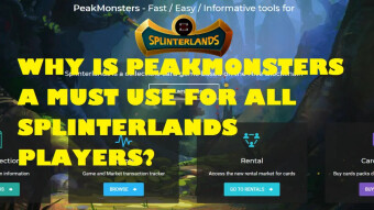 Splinterlands - Peakmonsters Why I Use It Daily?