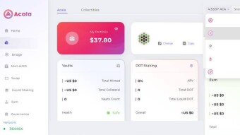 Acala Platform’s DEFI functions have rolled out with early adopter program participants checking it out!!