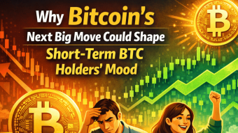 Why Bitcoin’s Next Big Move Could Shape Short-Term BTC Holders’ Mood