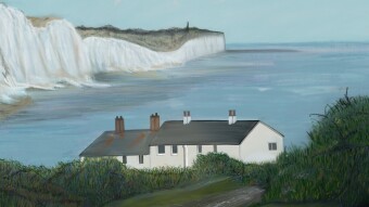 Beachy Head - Digital Drawing