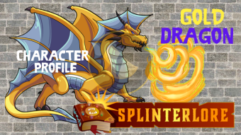 Splinterlands Legendary Card Profile - Gold Dragon