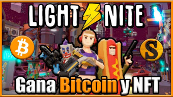 ⚡Light Nite Review el Fortnite en Bitcoin | 1NFT y 500 Satoshis Gratis #LightNite #Bitcoin