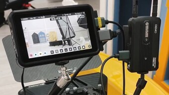 Advertising shooting setup
