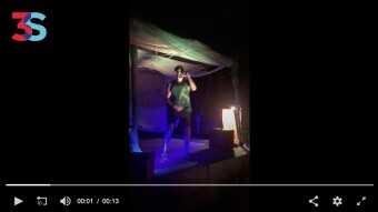 Performing my new song 'Visualize' at Still I Rise Gathering in North Carolina