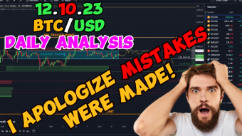 5 minute Daily Analysis from The Crypto Underground 12.10.23