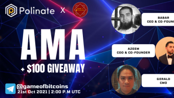 AMA Recap - Polinate x Game of Bitcoins