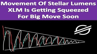 Movement Of Stellar Lumens XLM Is Getting Squeezed For Big Move Soon