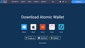 ATOMIC WALLET (ATW) - ONE OF THE BEST CRYPTO WALLET ON BLOCKCHAIN. SECURE, FAST, AND ALL THE TIME NEW UPDATES.