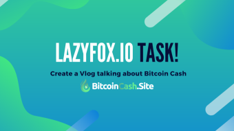 Earn BCH by creating a VLOG