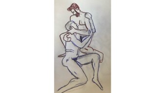 Figure Drawing - Ahmad and Joe session #1
