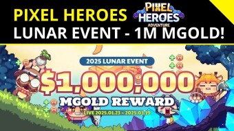 Pixel Heroes ⚔️| 2025 Lunar New Year Event - 1M MGold Rewards!
