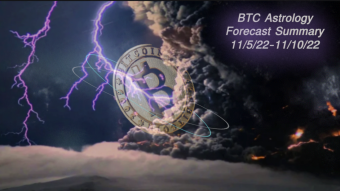 Astro Crypto: Bitcoin Astrology SUMMARY Forecast  Nov 5 - Nov 10 2022