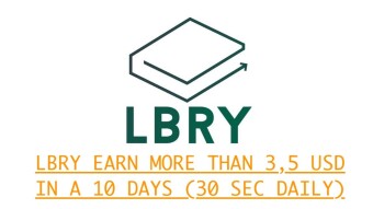 LBRY - EARN MORE THAN 3,5 USD IN A 10 DAYS (30 SECONDS DAILY)!!!
