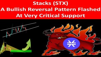 Stacks (STX)A Bullish Reversal Pattern Flashed At Very Critical Support