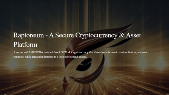 New Cryptocurrency Raptoreum - How to mine before it moons