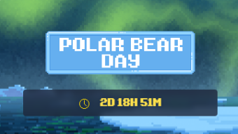 Polar Bear Day RollerCoin Mini Event
