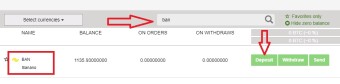 Banano mining with CPU