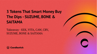 😎 3 Tokens That Smart Money Buy The Dips