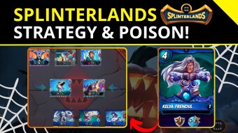 Splinterlands 🐉| Strategy & Poison to WIN!