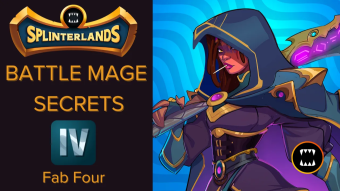 Splinterlands Battle Mage Challenge - Fab Four