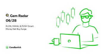 🍳 Gem Radar 06/28 - ELON, MANA, & PUSH Smart Money Net Buy Surge.‌
