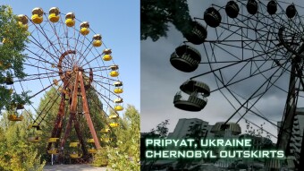 50,000 people used to live here, now it's a tourist hotspot. My trip to Chernobyl