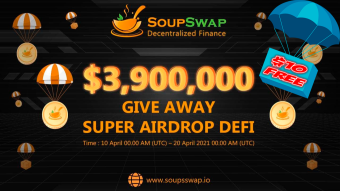EARN $ 10 ON TOKEN SPW - AIRDROP SOUPSWAP BINANCE SMART CHAIN