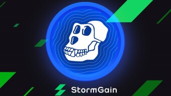 The crypto world is going bananas for ApeCoin. Should you buy in with StormGain?