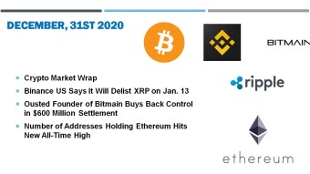 🗞 Daily Crypto News & Video, December, 31st💰