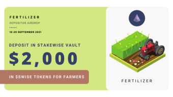 🎈专属营养喷雾来了 — — Stakewise.io的新活动简介
