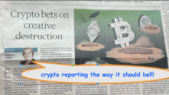 Financial Times crypto June 24th - five stars!  all intelligent, all positive!! Crypto is coming up in the world!