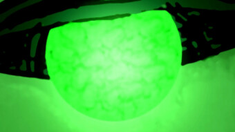 Green UFO